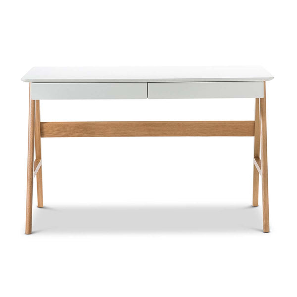 Life Interiors Nordic Style 2 Drawer Desk