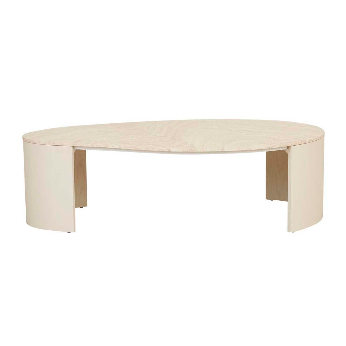life interiors Oberon Curve Marble Coffee Table