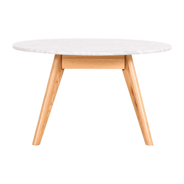 Life Interiors Oia White Marble Coffee Table