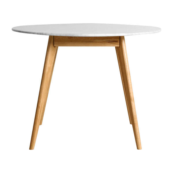 Life Interiors Oia White Marble Dining Table