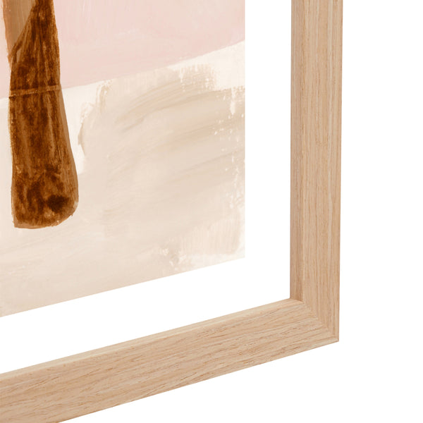 Life Interiors Palm Bazaar Blush Art Print