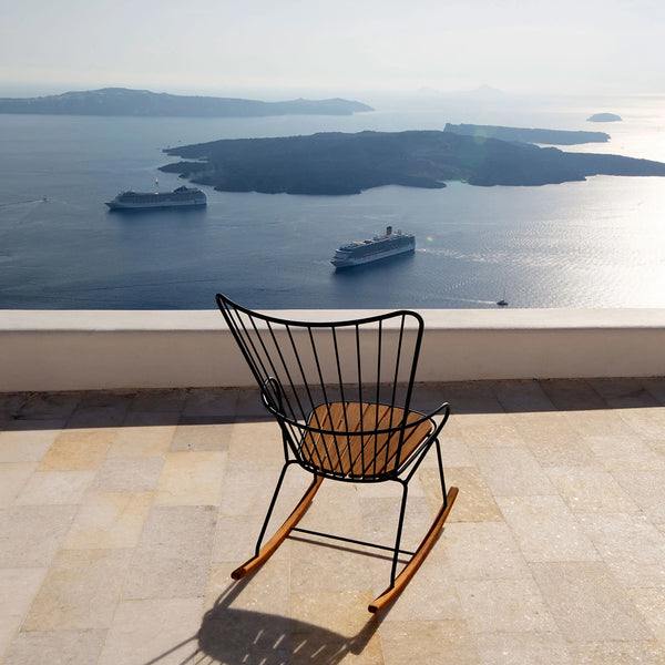 Life Interiors Paon Outdoor Rocking Chair