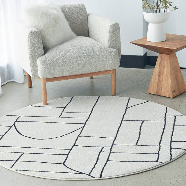 Life Interiors Paradise Fluer Round Rug