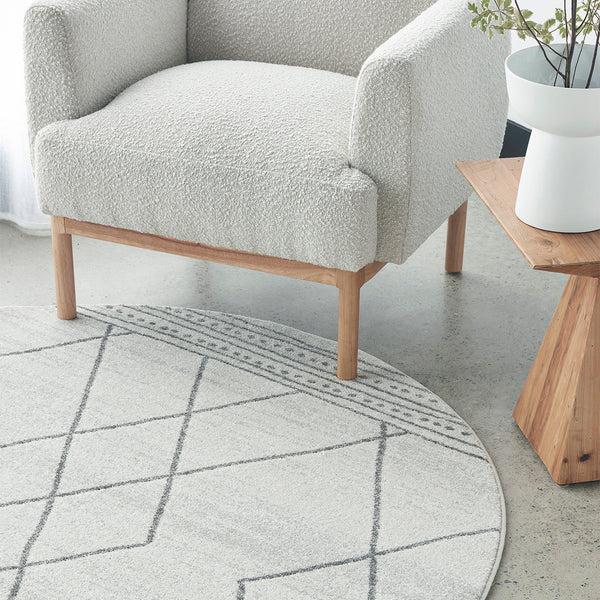 Life Interiors Paradise Gina Round Rug