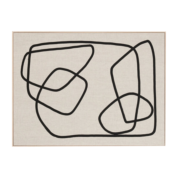 Life Interiors Peridot 1 Framed Screenprint