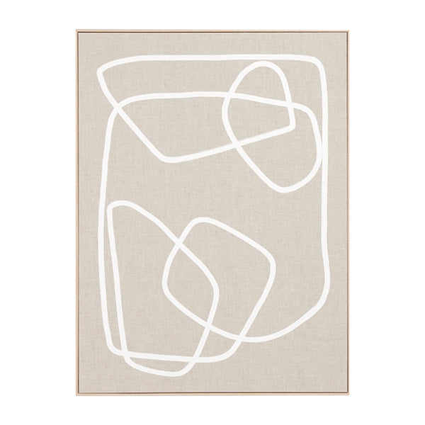 Life Interiors Peridot 1 Framed Screenprint