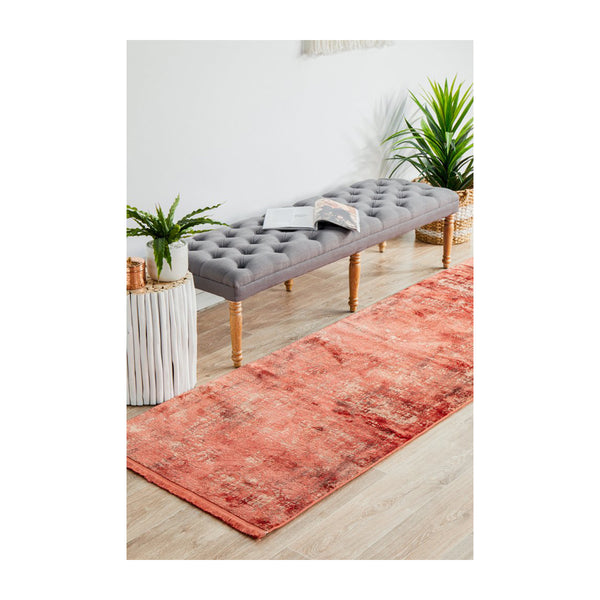 Life Interiors Reflections 101 Runner Rug (Coral)