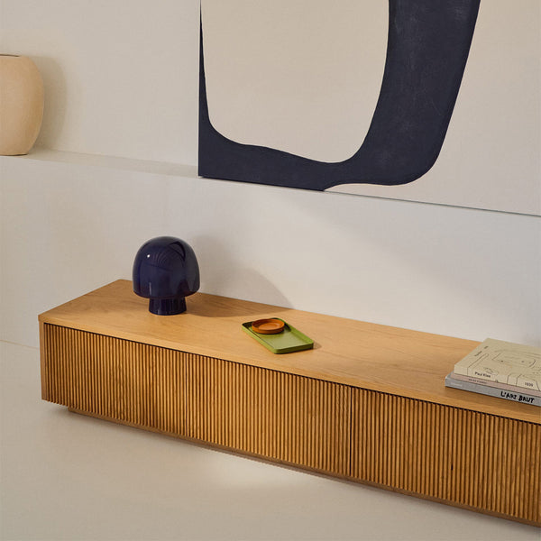 Life Interiors Reig Glass Table Lamp