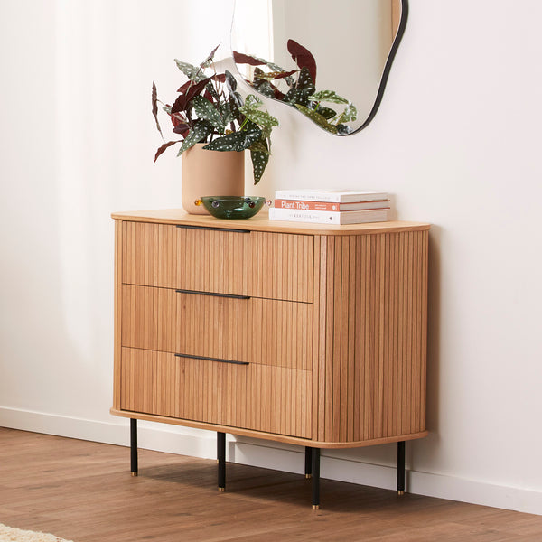 Life Interiors Rio Chest Of 3 Drawers