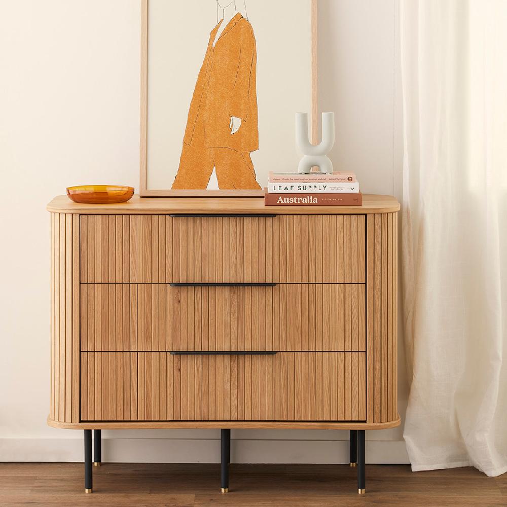 life interiors Rio Chest of 3 Drawers