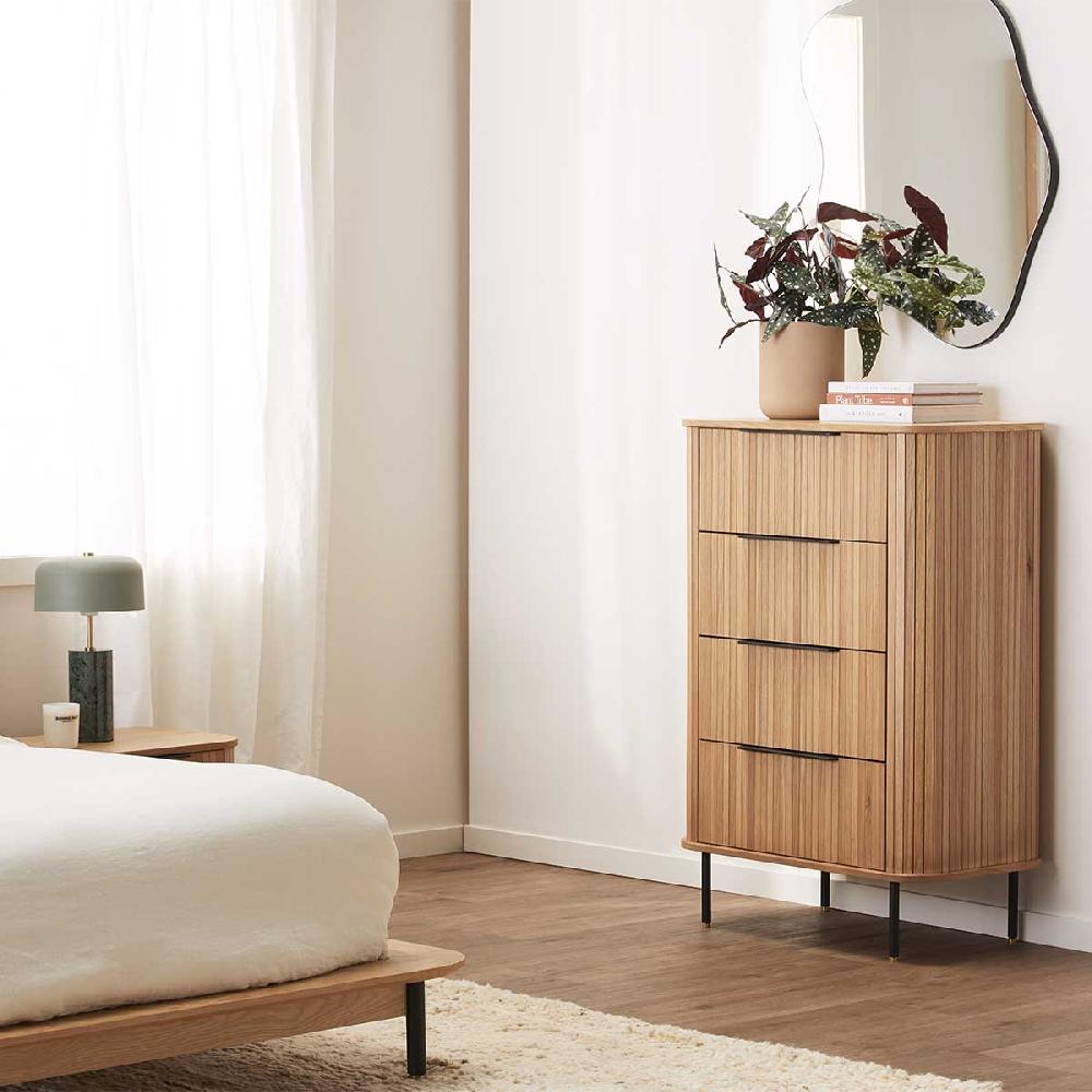 life interiors Rio Chest of 4 Drawers