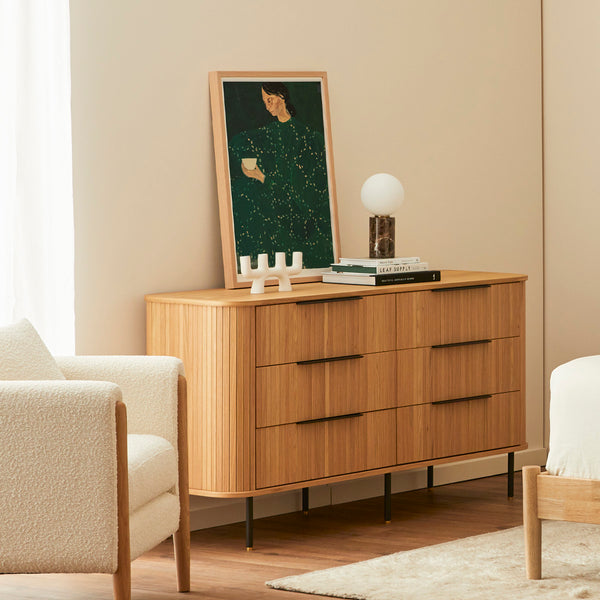 Life Interiors Rio Chest Of 6 Drawers