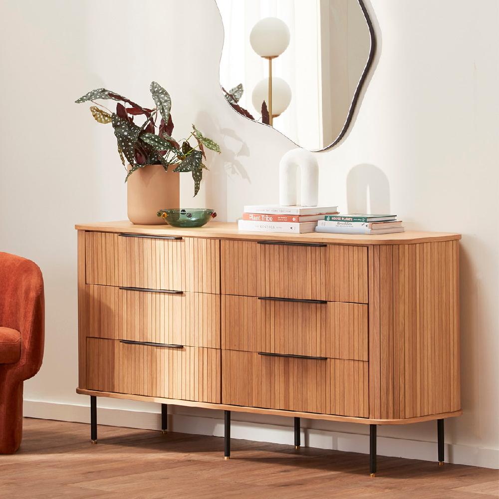 life interiors Rio Chest of 6 Drawers