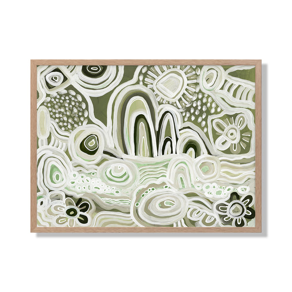 Life Interiors River Country Landscape Art Print