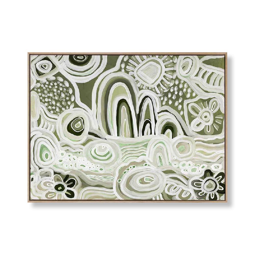 life interiors River Country Landscape Art Print