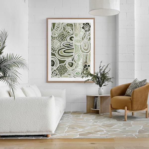 Life Interiors River Country Portrait Art Print