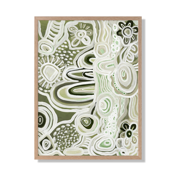 Life Interiors River Country Portrait Art Print