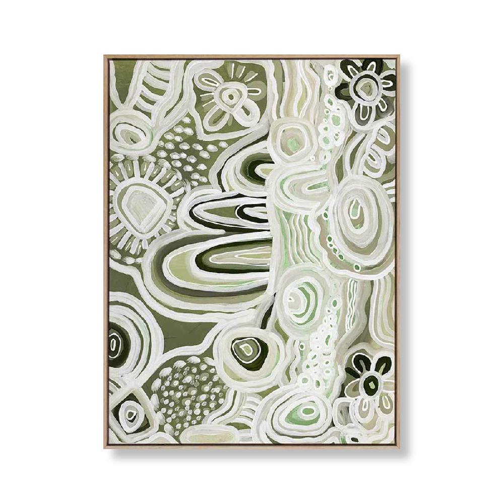 life interiors River Country Portrait Art Print