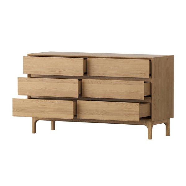 Life Interiors Romy 6 Drawer Dresser