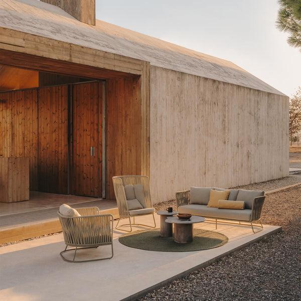 Life Interiors Saconca Outdoor 3 Seat Sofa