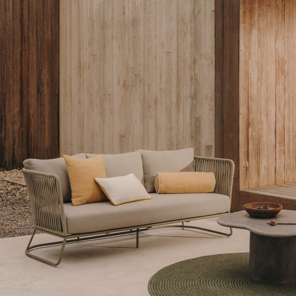 Life Interiors Saconca Outdoor 3 Seat Sofa