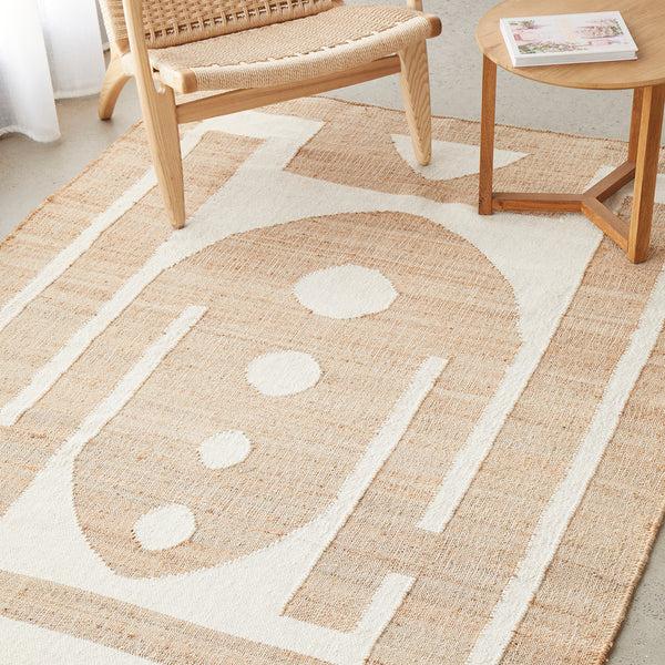 Life Interiors Sahara Zelda Rug (Natural)