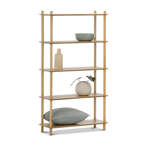 Life Interiors Sandi 5 Tier Tall Bookshelf