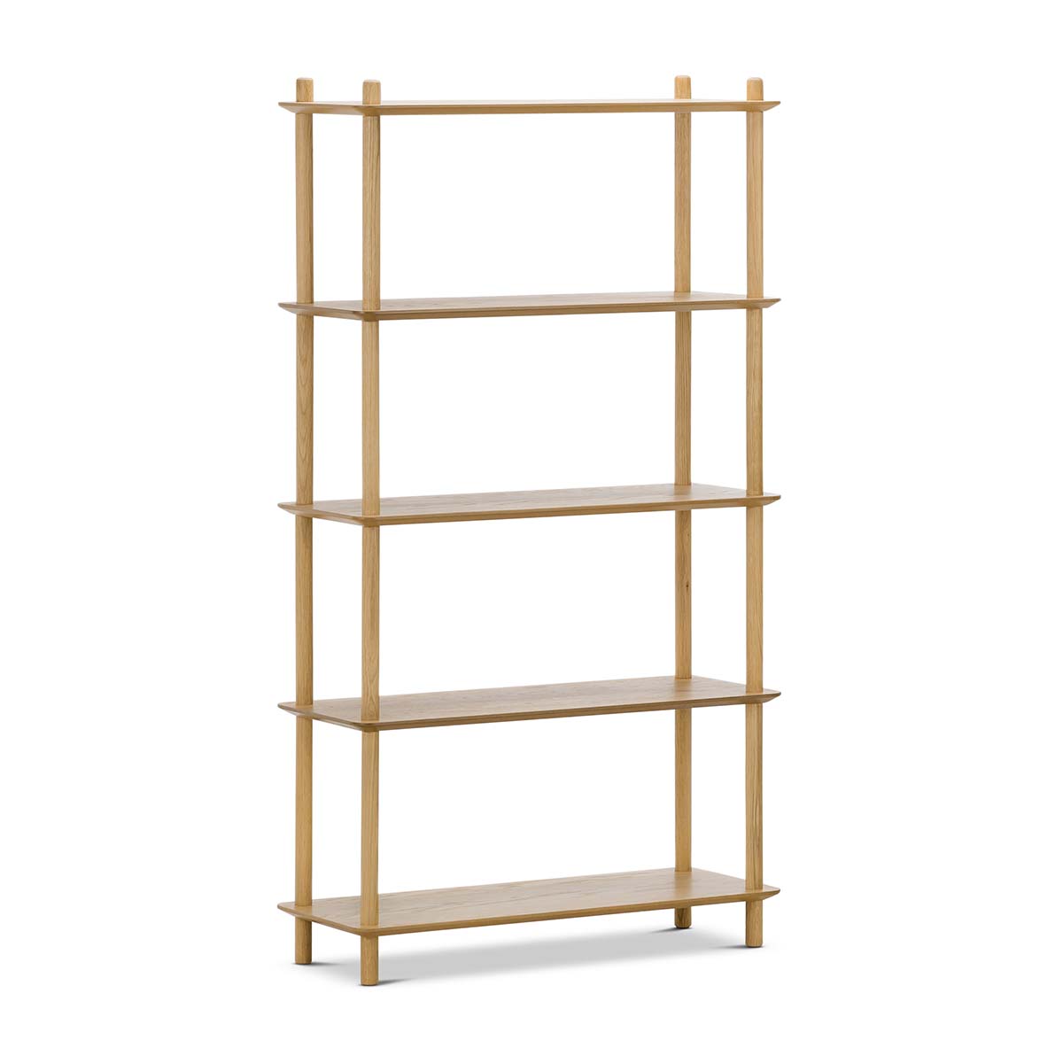 life interiors Sandi 5 Tier Tall Bookshelf