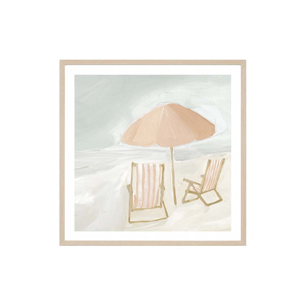 Life Interiors Seaside Relaxation Framed Print