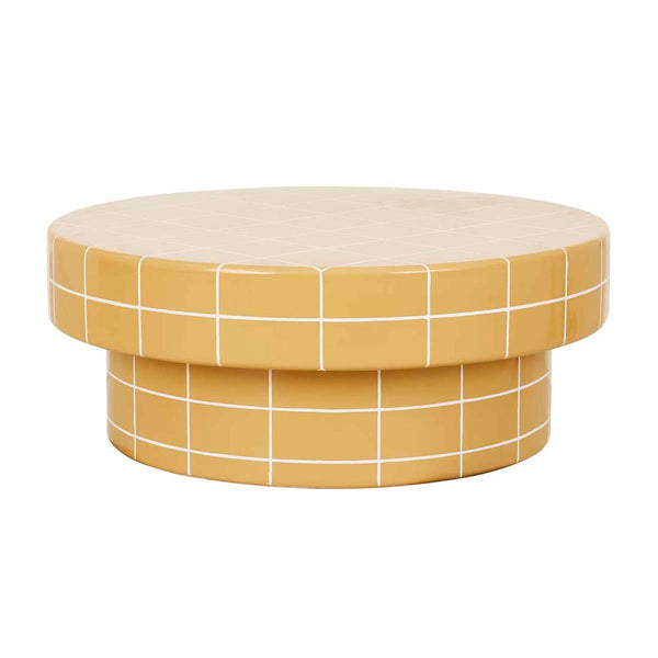 Life Interiors Seville Tile Round Coffee Table