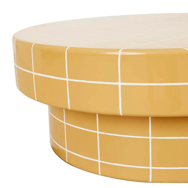 Life Interiors Seville Tile Round Coffee Table