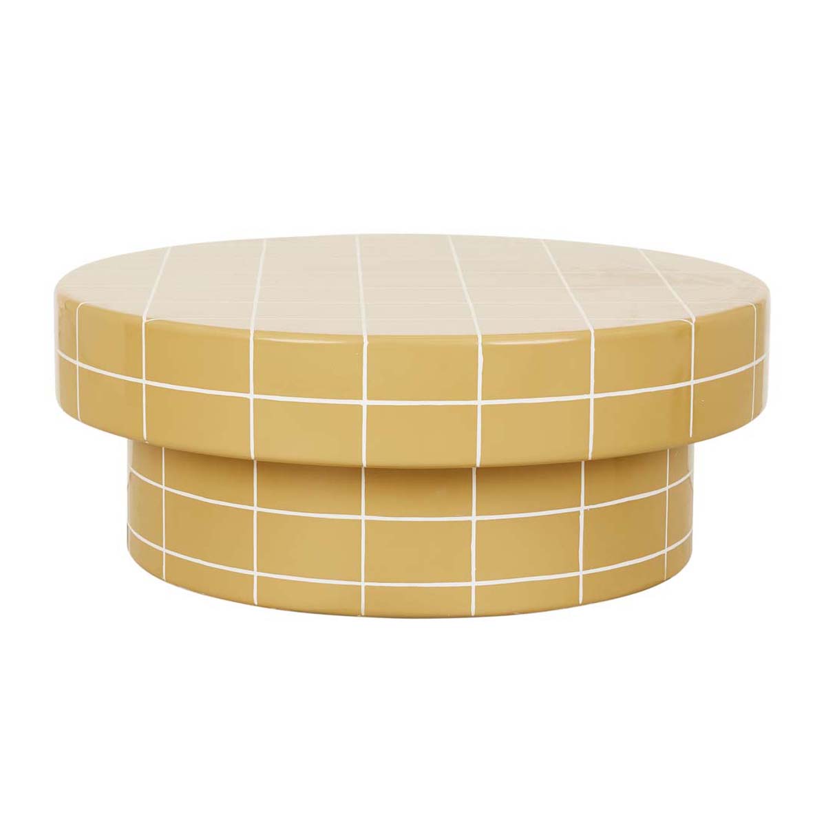 life interiors Seville Tile Round Coffee Table