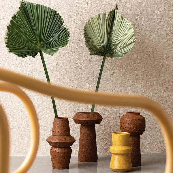 Life Interiors Shells Pedestal Vase