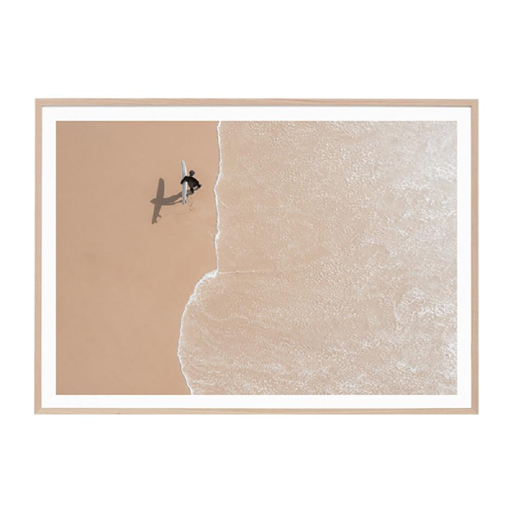 life interiors Shoreline Stroll Framed Print