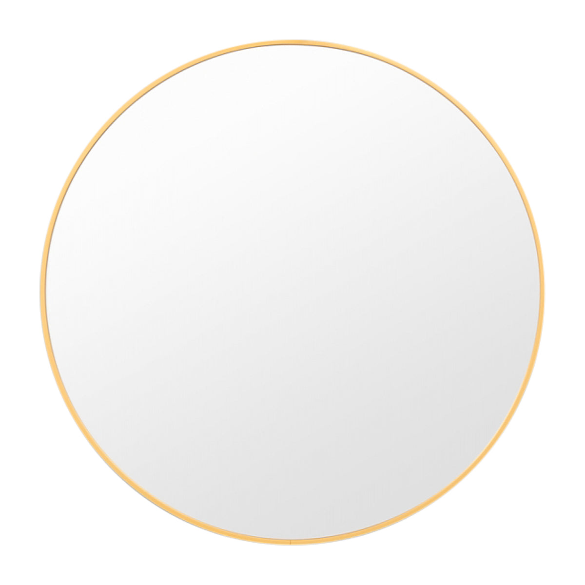 life interiors Simplicity Round Mirror (Brass)