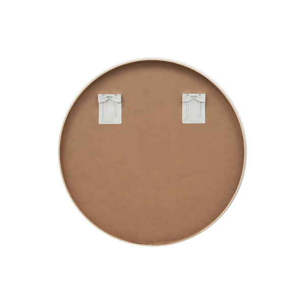 Life Interiors Simplicity Round Mirror (Oak)