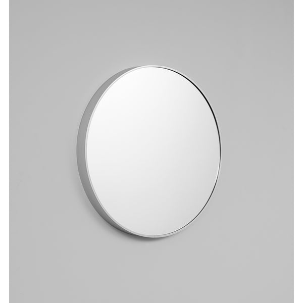 Life Interiors Simplicity Round Mirror (Silver)