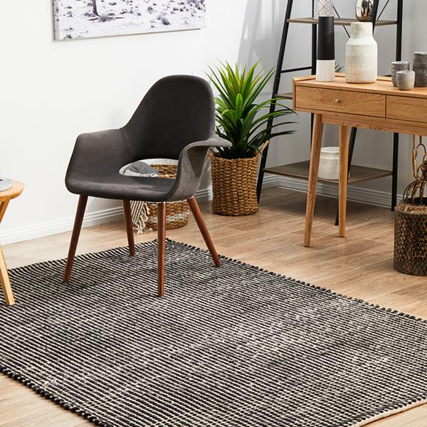Life Interiors Skandi 300 Rug (Black)