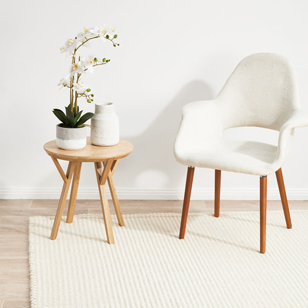 Life Interiors Skandi 300 Rug (White)