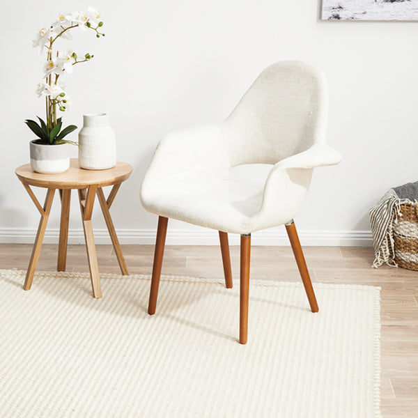 Life Interiors Skandi 300 Rug (White)