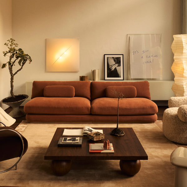 Life Interiors Stack 3 Seater Sofa