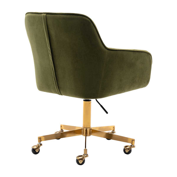 Life Interiors Stella Velvet Office Chair