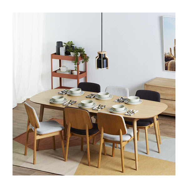 Life Interiors Stockholm Extendable Dining Table