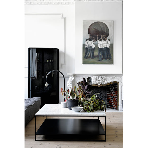 Life Interiors Stone Square Coffee Table