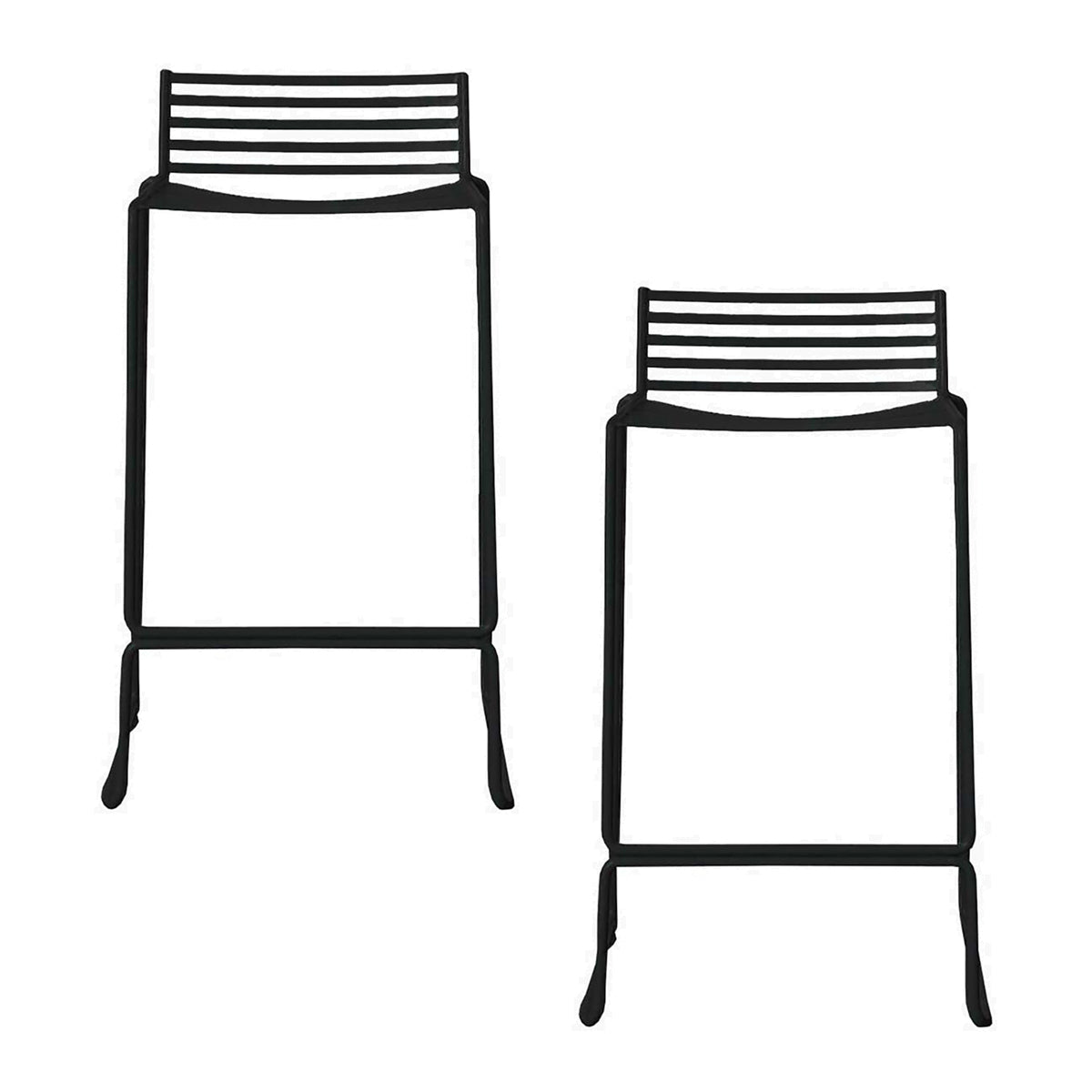 life interiors Studio Wire Bar Stool (Set of 2 65cm)