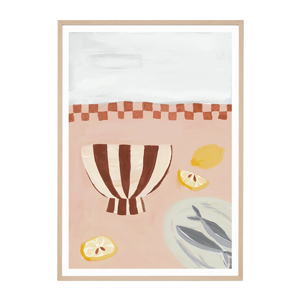 Life Interiors Summer Picnic 3 Framed Print