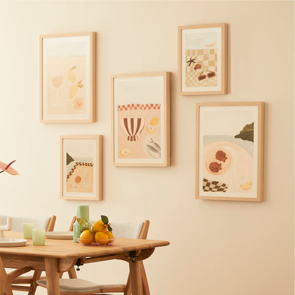 Life Interiors Summer Picnic 4 Framed Print