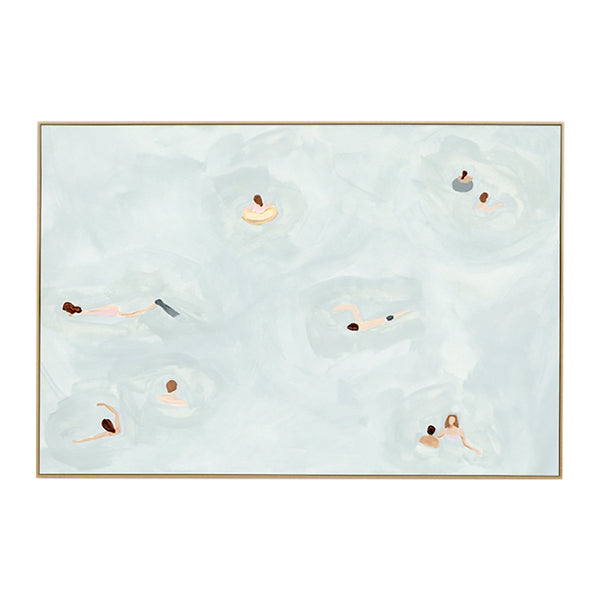 Life Interiors Summer Swim Landscape Art Print