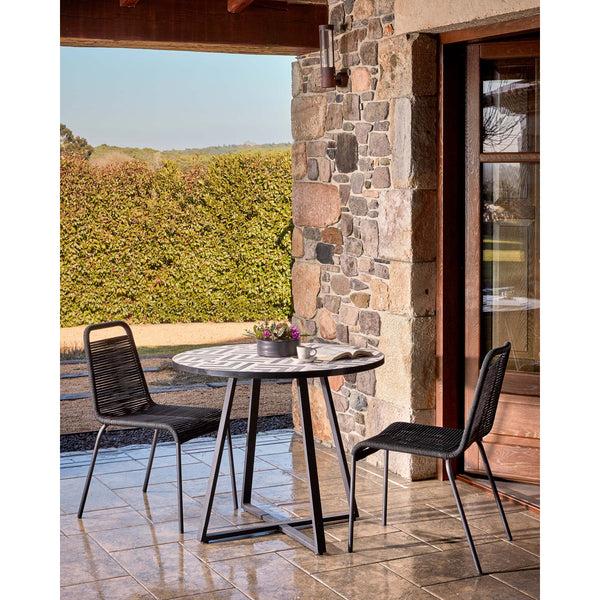 Life Interiors Tella Geometric Alfresco Cafe Table