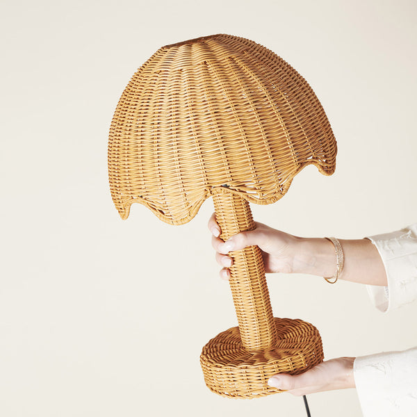 Life Interiors The Parasol Rattan Lamp